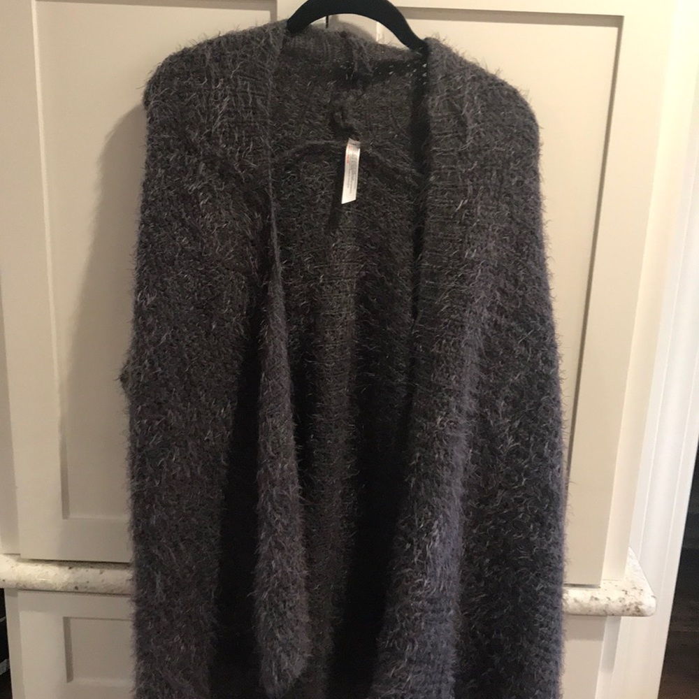 Cute gray vest from Anthropologie